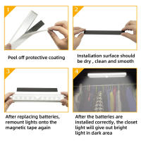 Lámpara Nocturna Inalámbrica Con Sensor De Movimiento PIR 9cm/19cm Para Armario Pasillo Cocina Escaleras Iluminación Automática De LED Duración De Vida Superior a 20000 Horas - details 4