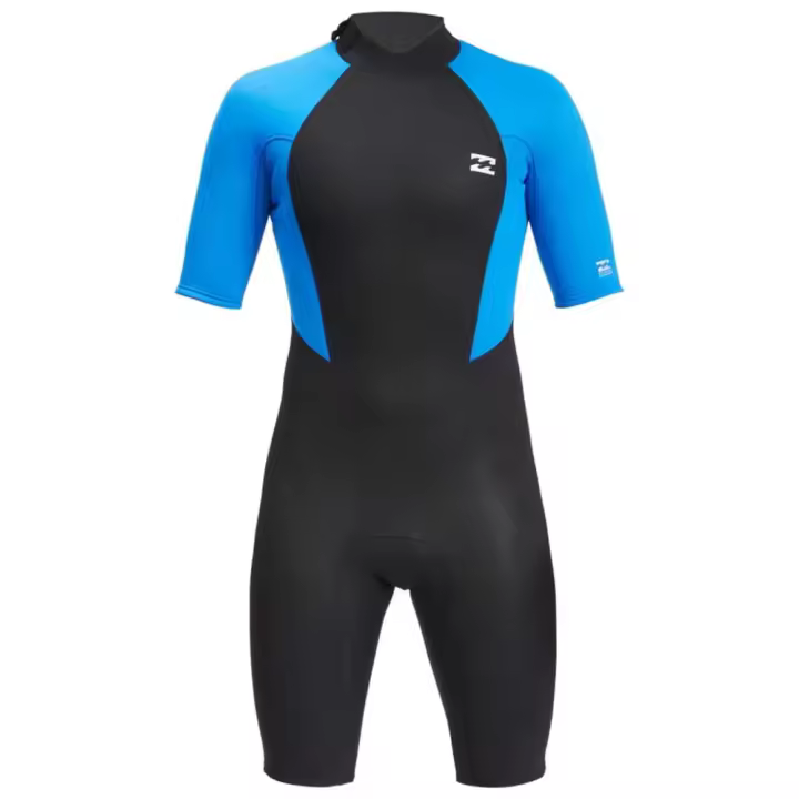 Billabong Traje De Neopreno De Manga Corta Con Cremallera En La Espalda Intruder 2/2 Mm - 1