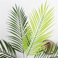 Planta Artificial De Palma Tropical De 52cm Con 9 Hojas Verdes Para Decoración De Jardín Oficina Y Fiesta Del Jungle Carnival - details 4