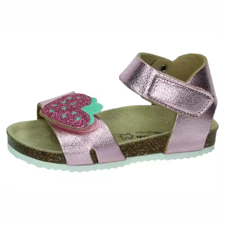 Sandalias marca MADE IN SPAIN para niña en color rosa. SANDALIAS ROSA - 1