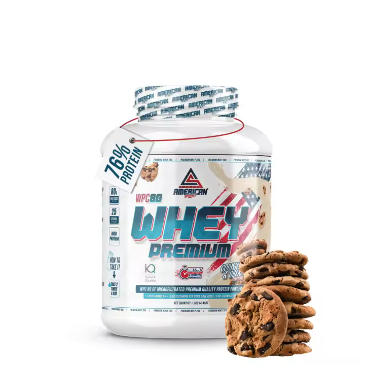 AS AMERICAN SUPLEMENT American Suplement Premium Whey Protein 900 G/ 2 Kg | Proteína de Suero de Leche para Aumentar Masa Muscular | WPC 80 Enriquecido por L-Glutamina Kyowa Quality® - 1