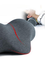 Almohada De Soporte Cervical Portátil Para Viajes Almohada De Memoria Espuma Cómoda Para Tracción Antiarco Y Descanso Del Cuello - details 5