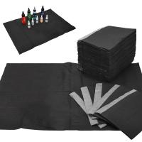 20pcs Puntas De Uñas Impermeables Rosa Papel De Toalla Para Mesa De Manicura Desechable Plegable Para Práctica Y Salon - details 6