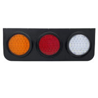 Luces Traseras LED Impermeables Para Camiones Y Remolques Luz De Fondo Y Nebulosa Roja Amarilla Y Blanca Para Camiones Caravanas UTE Campingvas 2x4V - details 1