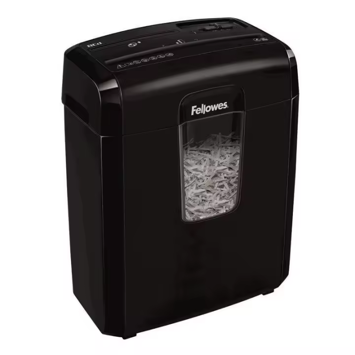 Destructora Fellowes 8CD/ Corte en Partículas de 4 x 35mm/ Negra - 1
