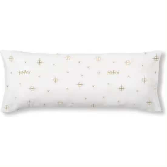 BL BELUM   Funda de almohada Harry Potter, Funda de almohada 100% algodón modelo Hpotter Stars Gold de 80X80 cm. - 1