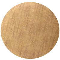 Mantel Redondo Impermeable Y Antiaceite Para Hogar Y Exterior Estilo Pastoral Textura De Madera/Cosido Decorativo Protección De Mesa - details 7