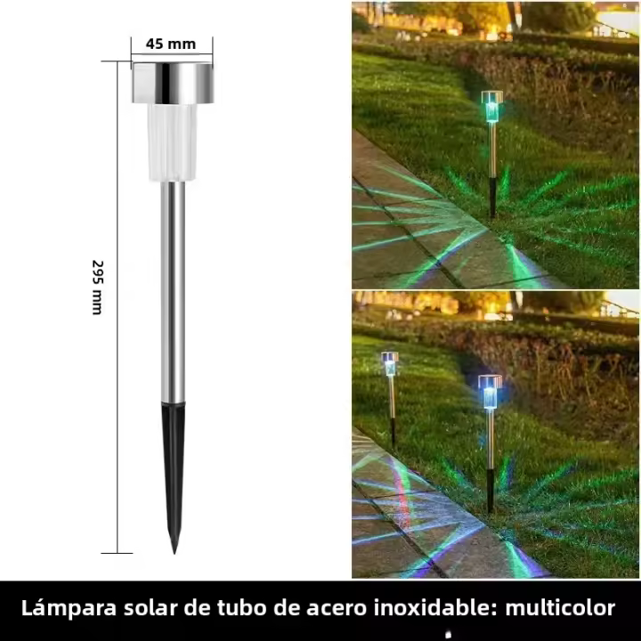 1-20PCS Luces Solares Para Jardín Impermeables Iluminación De Paisaje Para Camino Jardín Decoración De Vivero Luz LED Moderna - 1