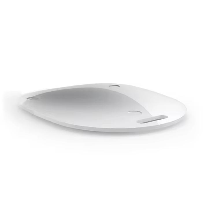 Gliding Board for Thermomix TM6 TM5 Gliders Effortless Moving Acrylic Rolling Board White - 1