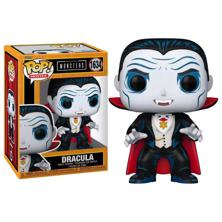 FUNKO POP! UNIVERSAL MONSTERS - DRÁCULA, 80996, Nº1634, TIENDA CON LICENCIA OFICIAL - 1