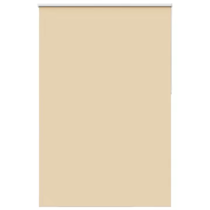 vidaXL Estor Enrollable Opaco Beige 160x230 cm Tela Ancho 156,6 cm - 1