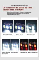 Lámpara De Cara COB LED Potente Con Sensor Luz De Trabajo Recargable Tipo-C Impermeable Para Camping Pesca Y Búsqueda - details 7