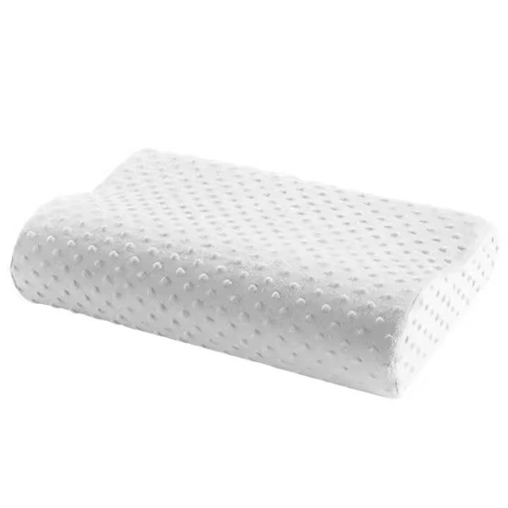 Almohada De Espuma De Memoria Ajustable Para Dormir Alivio De Dolor En El Cuello Y Los Hombros Para Durmientes Lados Orthopedic Contour JAF028 - 1