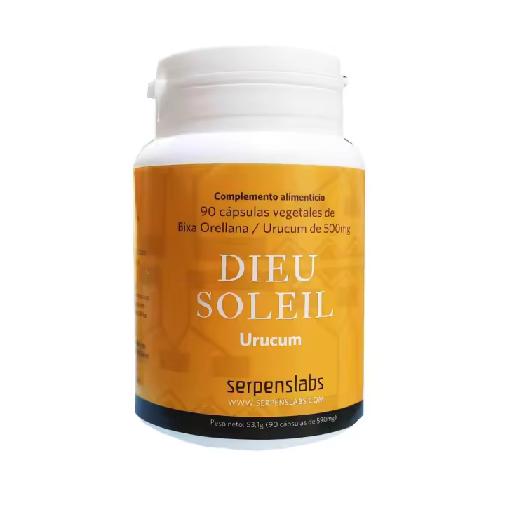 SERPENSLABS DIEU SOLEIL 90 capsulas (500mg de Urucum) - 1