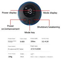 Masajeador Eléctrico De Músculo EMS Máquina De Masaje Cuello 8 Modos 19 Niveles De Fuerte Vibrador Instrumento De Relajación Corporal - details 8
