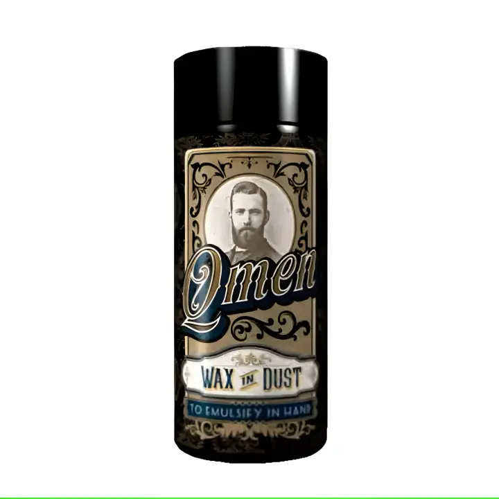 Qmen Wax In Dust Cera en Polvo para Peinado Hombre - Fijación Duradera - 1