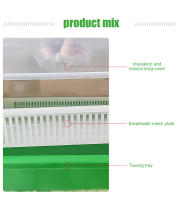 Bandeja De Germinación Para Semillas Doble Capa Arco Sin Suelo Sistema De Cultivo Hidroponía Macetas Para Plantas Accesorios De Jardinería - details 6