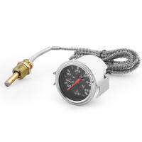 Gauge De Temperatura Del Agua Mecánico 2" 52MM 40-120℃/100-250℉ Para Coche Con Sensor NPT 1/2 Indicador De Medición Metal - details 0