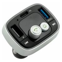 Bluetooth 5.0 Transmisor FM para Coche, Adaptador de Radio, Manos Libres Mechero Coche con QC3.0, Cargador de Coche Doble USB con QC 3,0, Manos Libres Inalámbrico Reproductor MP3 Coche, Amplia Compatibilidad Soporte Memoria USB - details 5