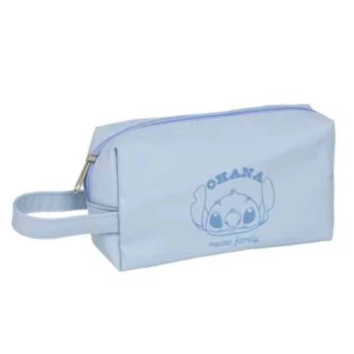 Neceser Stitch, Bolsa de Aseo Stitch, Color Azul, Licencia Oficial 100%, 21 x 11 x 7 cm, Kiglam - 1