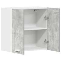 vidaXL Armario de pared de cocina madera de ingeniería gris hormigón - details 3