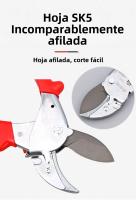 Tijeras De Poda Para Jardín Powerful Grape Especial Para Ramas Gruesas Y Árboles Frutales Podadoras De Acero Inoxidable Manija Plástica Herramienta De Poda De Bonsái - details 0