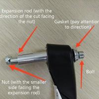 Protector De Manija De Freno Para Motocicleta Scooter Mópido Con Luz LED Y Agujeros De Aire Guía Paquete De 1 Pares - details 1