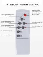 Lámpara Solar Exterior Con Control Remoto Luz De Fosa Para Patio Jardín Y Garaje IP67 Luz Indicadora Moderna LED Bulbs Incluidos - details 12