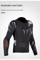 Chaqueta De Motocicleta Con Armadura Completa Protección Motocross Ropa De Carreras Moto Protegida Respirable Reflectante Para Hombres - details 6
