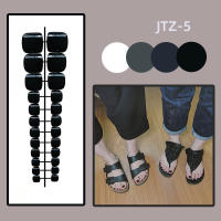 24 Pcs Uñas Postizas Removibles Para Dedos Del Pie En Color Sólido Gloss Fácil De Usar Sin Pegamento Uñas Falsas De Acrílico Para Arte De Uñas - details 2