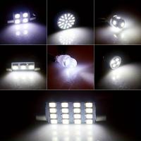 42PCS Bombillas LED Blancas T10 6000K Para Interiores De Coche Camión RV ATV Luz De Lectura De Placa Doméstica Reemplazo - details 2