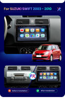 AWESAFE inalámbrico CarPlay Android Auto Radio para Suzuki Swift 2003 2004 2005 2006 2007 2008 2009 2010  coche reproductor multimedia GPS 2 din autoradio volante controles RDS Bluetooth - details 2