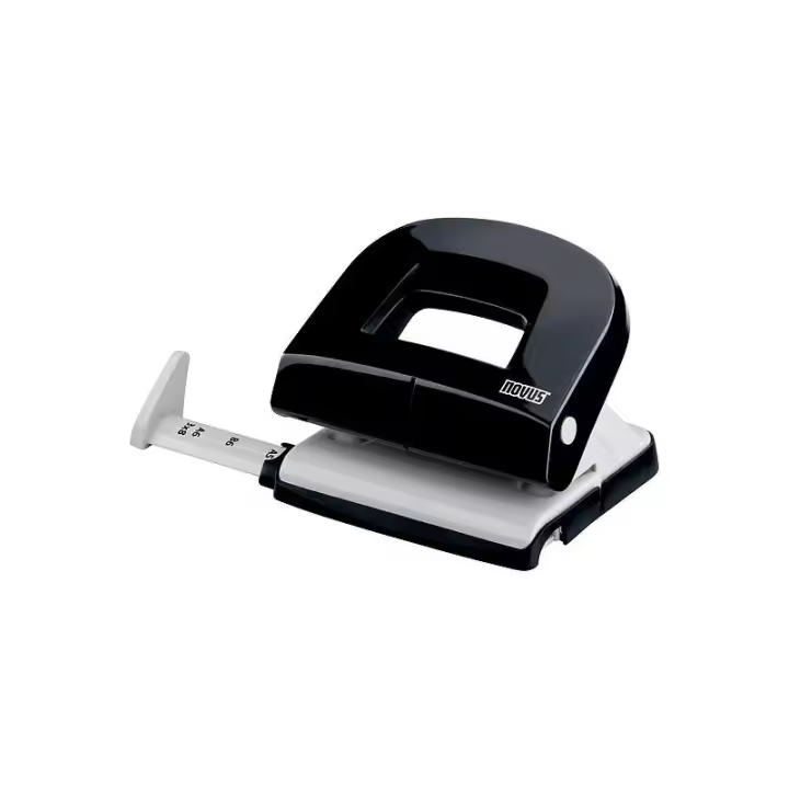 Novus - E 216 perforador de papel 16 hojas Negro 025-0538 - 1