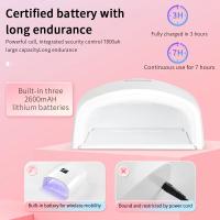 Lámpara LED Recargable Para Uñas 66W Secador De Uñas Sin Cable Para Polvo De Uñas Profesional Herramientas De Arte De Uñas Para Hogar Y Salón - details 3