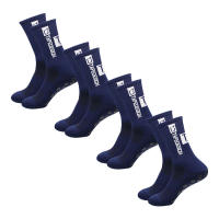 4 Pairs Soccer Socks Sports Grip Socks Anti-slip Basketball Socks Spot Rubber Anti-slip Cotton Soccer Socks - details 8