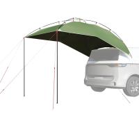 vidaXL Carpa para coche impermeable en color Azul/Verde/Gris y naranja - details 1