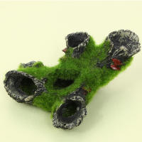Cueva De Resina Para Acuario Decoración De Hogar Para Camarones Y Peces Simulación De Bosque Artesanías Para Paisajismo De Acuarios - details 4