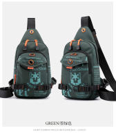 Bolsa Bandolera Para Hombre En Nylon Bolsa De Hombro Cruzada Pequeña Rucksack De Viaje Estilo Casual Con Bolsillos Internos Y Exterior - details 23