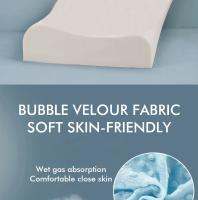 Almohada De Espuma De Memoria Para Dormir Ajustable Para Dormir De Lado Alivio De Dolor En El Cuello Y Los Hombros Almohada Contorneada Ortopédica - details 9