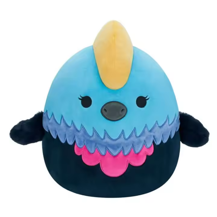 Toy Partner Peluche Squishmallows Oficial Kasuar Melrose Pájaro 30 Cm - 1