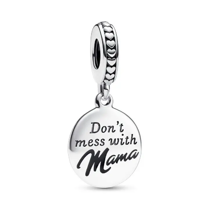Charm Pandora Colgante Grabable Mamá - 1