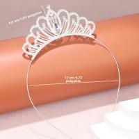 Diadema De Corona Para Niñas 1 Pieza Accesorio De Cabello Lindo Para Fiestas Y Desfiles Regalo De Cumpleaños Para Niñas Pequeñas - details 0