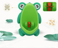 Entrenador De Incontinencia Urinaria Para Niños Con Objetivo Divertido De Tiro De Rana Vertical Urinal Infantil Y Bebé Material Plástico - details 2