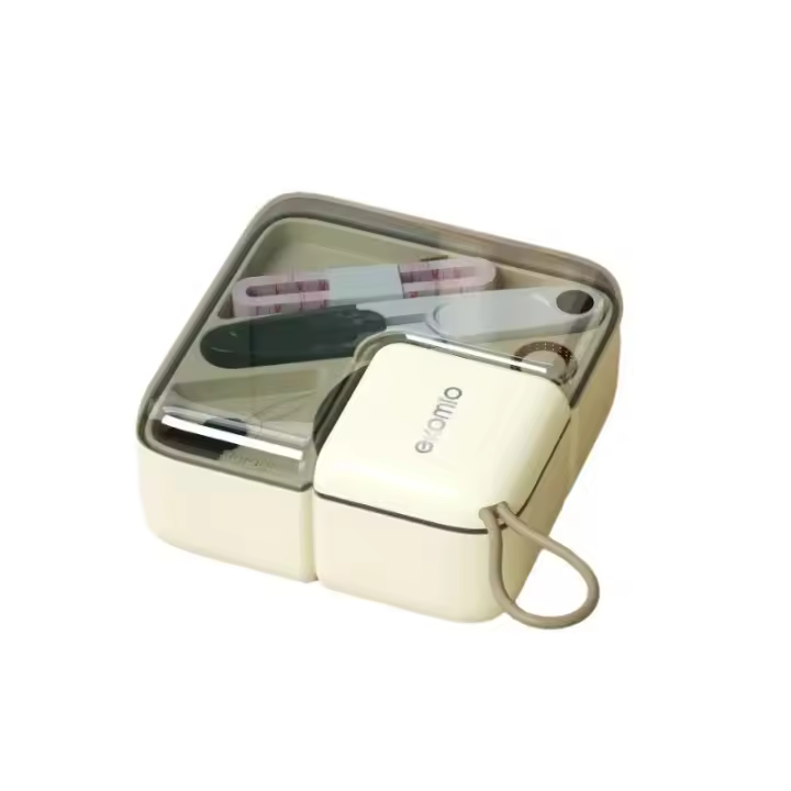 Caja De Costura Multifuncional DIY Para Hombres Y Mujeres Kit De Costura Portátil Transparente Material De Poliéster - 1