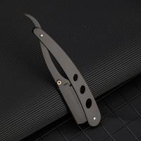 Cuchilla De Afeitar Manual De Acero Inoxidable Para Hombres Herramientas De Afeitar Barbería Estilo Shaver Cuchillas Sola Cara - details 5