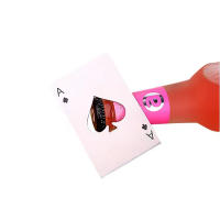 Abrepuertas De Acero Inoxidable Con Espadilla Cartas De Juego Y Botella Abrepuertas Para Cerveza Compacto Y Práctico - details 4