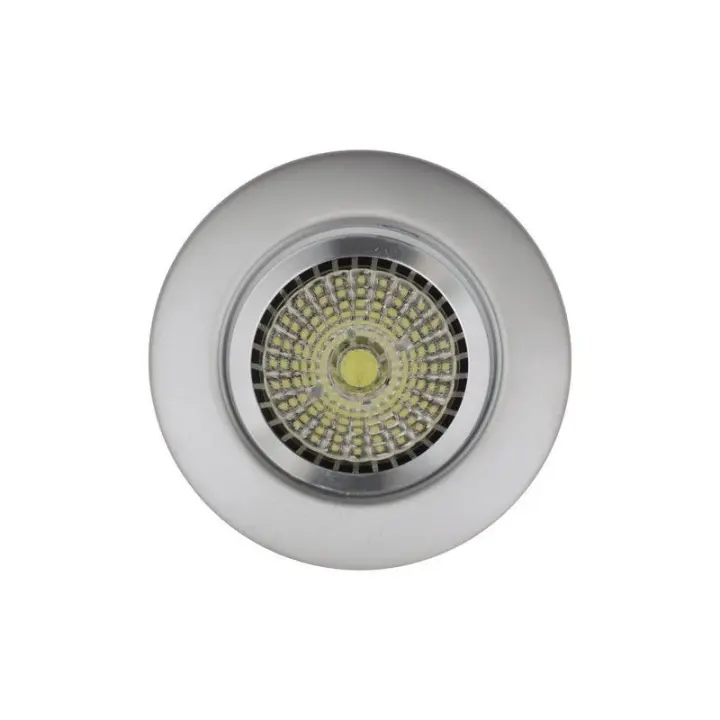 HUANGJISOO Downlight 631 GX5,3 12V 50W Cromo Mate JISO 631D-16 - Focos Empotrables LED - 1