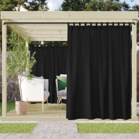 Cortina Exterior Impermeable Y Resistente Al Viento Para Terraza Protección Solar Y Privacidad Instalación En Techo Moderno 100% Poliéster - details 9