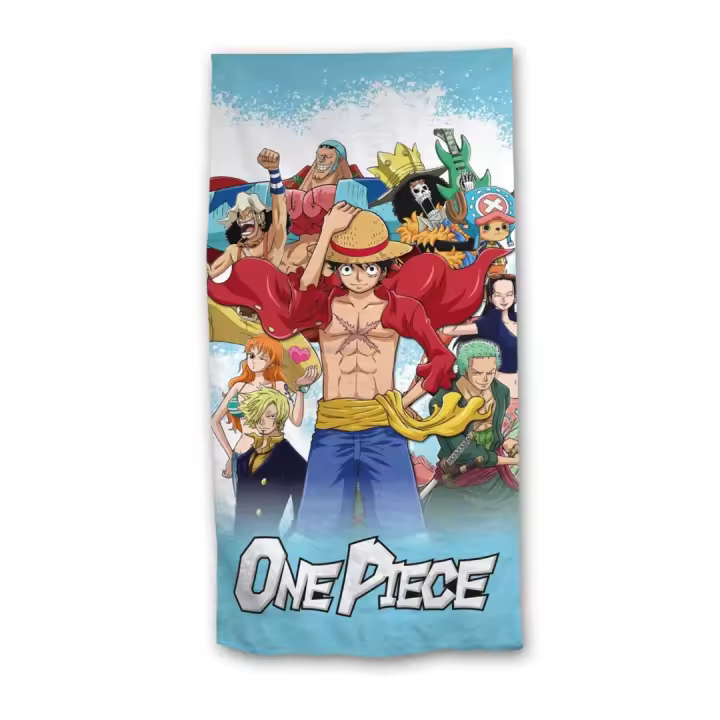 TOALLA PLAYA MICRO ONE PIECE NIÑO TOEMI ANIMATION - 1