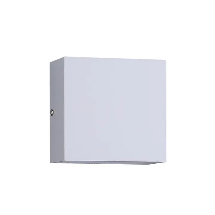 Aplique de pared interior regulable, aplique LED redondo negro de 6W 3000/4000K/6500K - 1